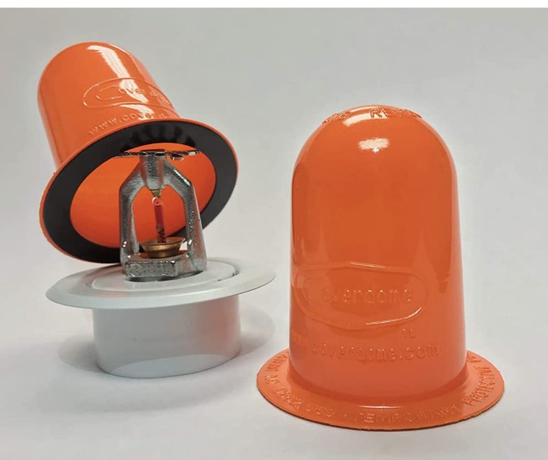 Coverdome with Magnet 25/Pack Orange - Image 2